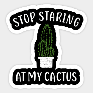 Cactus Desert Plant Succulent Lover Gift Sticker